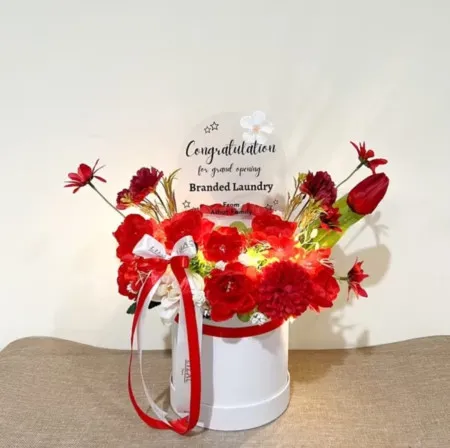 Bloom Box Akrilik Ucapan Grand Opening Kalibata City
