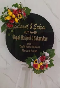 Papan Akrilik Ucapan Ulang Tahun Kalibata City